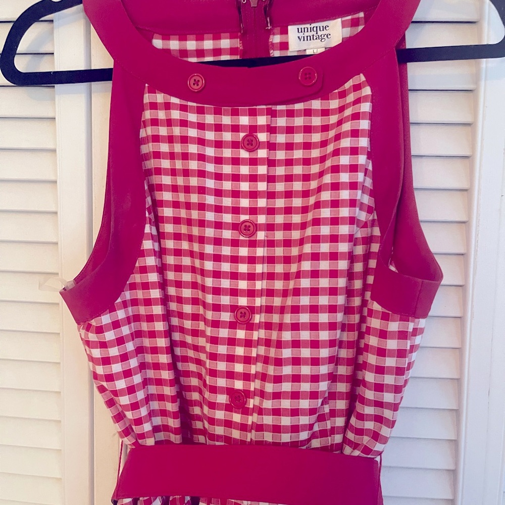 Unique Vintage Maxine Swing Dress. Size L (10/12)